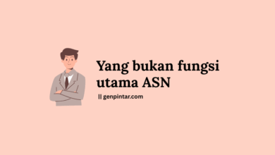 Sebutkan yang Bukan Merupakan Fungsi ASN